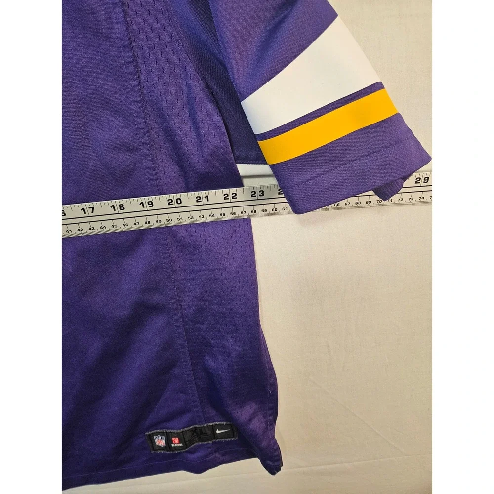 Nike NFL Minnesota Vikings Stefon Diggs 14 Purple On Field Jersey Mens XL 2476